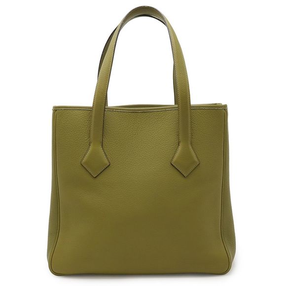 Hermes Victoria Cabas 32 Tote Bag Shoulder Bag Semi Shoulder Trillon Clemence - Picture 1 of 7
